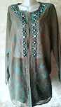 Bluza tunica de voal cu broderie , So Bin Ich , 48