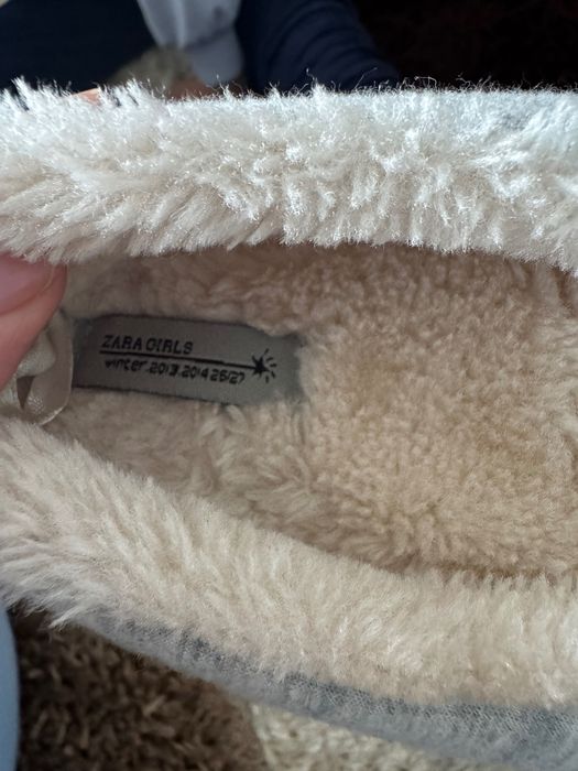 Нови ! Пантофки Зайче ZARA 26-27 номер