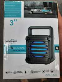 Boxa bluetooth, radio FM, card micro SD, USB