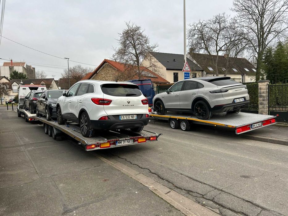 Transport auto / Tractari / Platforma / Franta / Europa / Licență+CMR