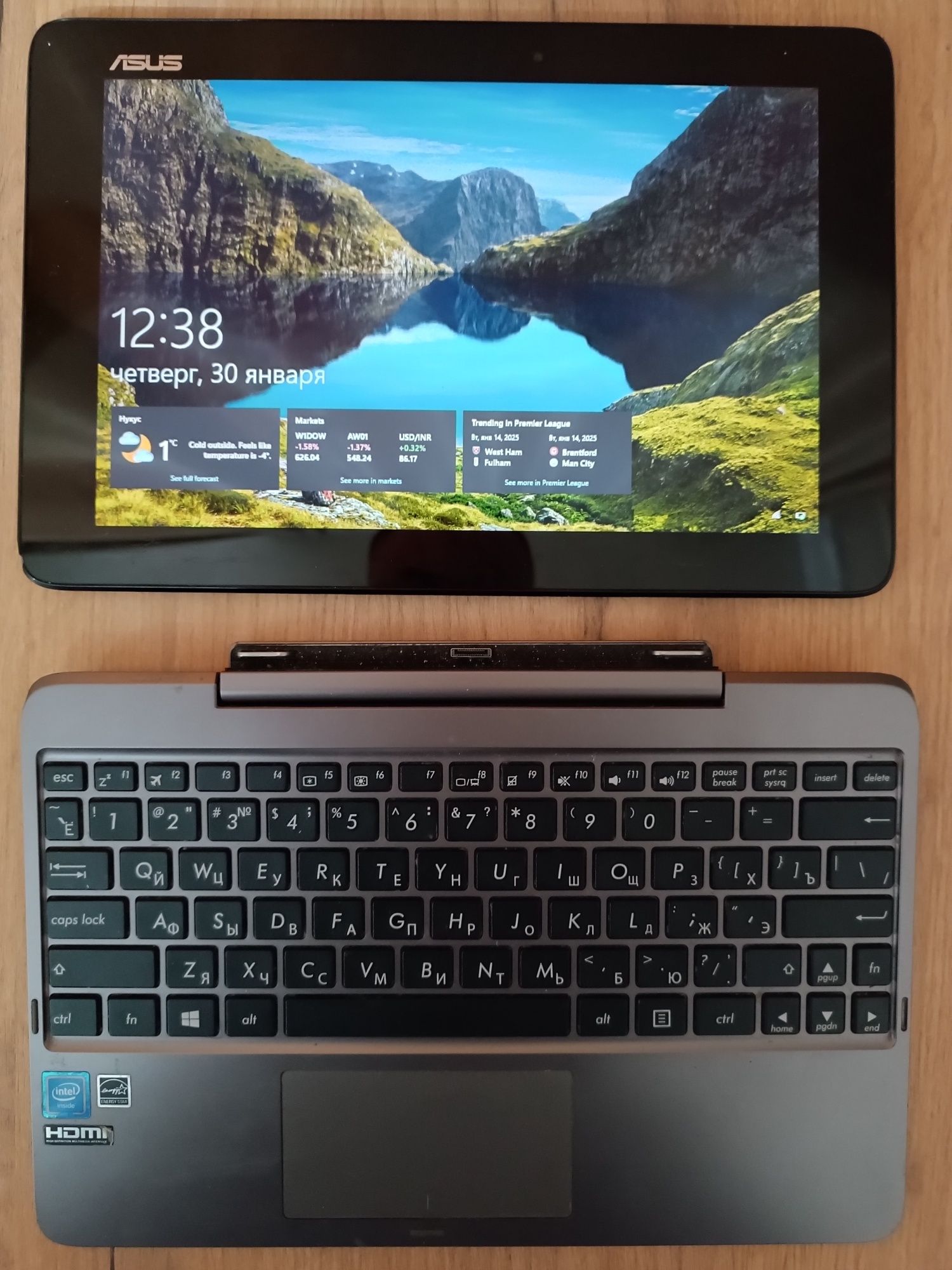 Ноутбук ASUS плоншет
