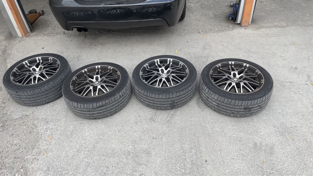 oxigin 14 oxrock 8,5x18 et20 5x100 black full polish