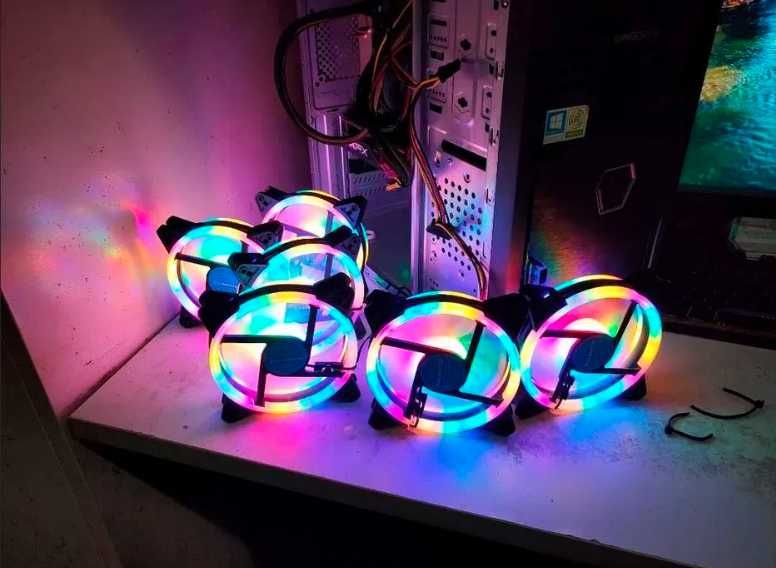 Кулер охлаждения RGB