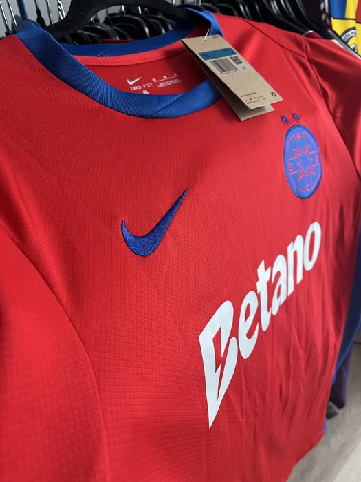 Tricou de fotbal FCSB Steaua Bucuresti cu Florin Tanase 10 marime M
