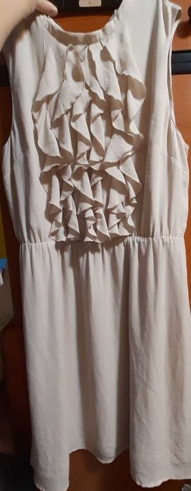 Rochie lungime medie, bej h&m