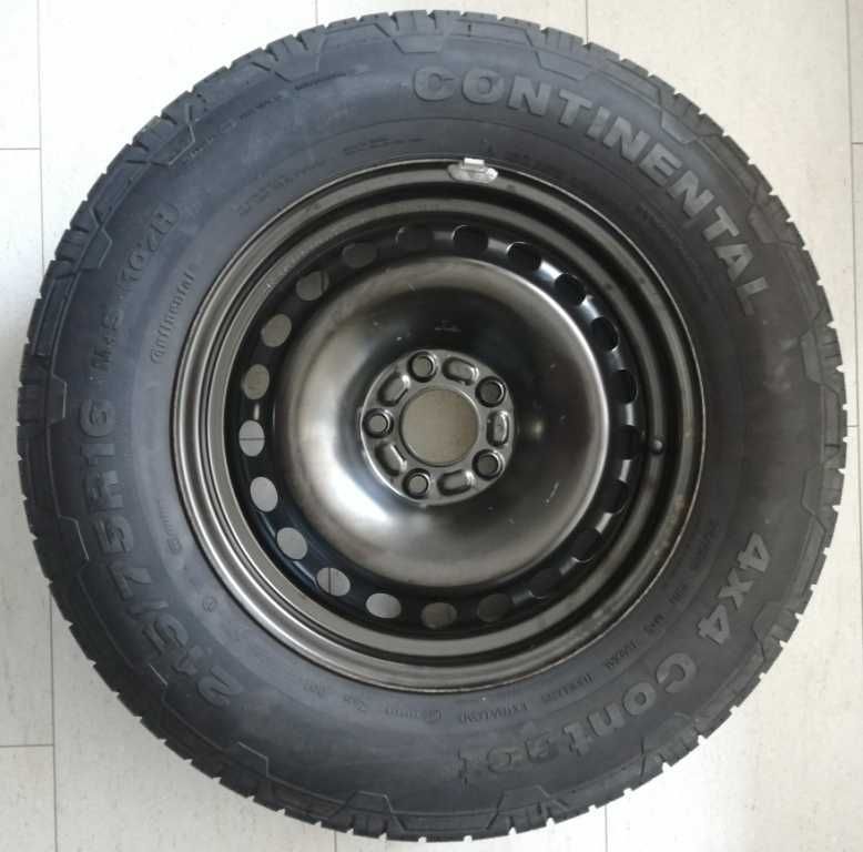 Гума с джанта за джип SUV 4x4 Continental Contact 215/75R16 M+S