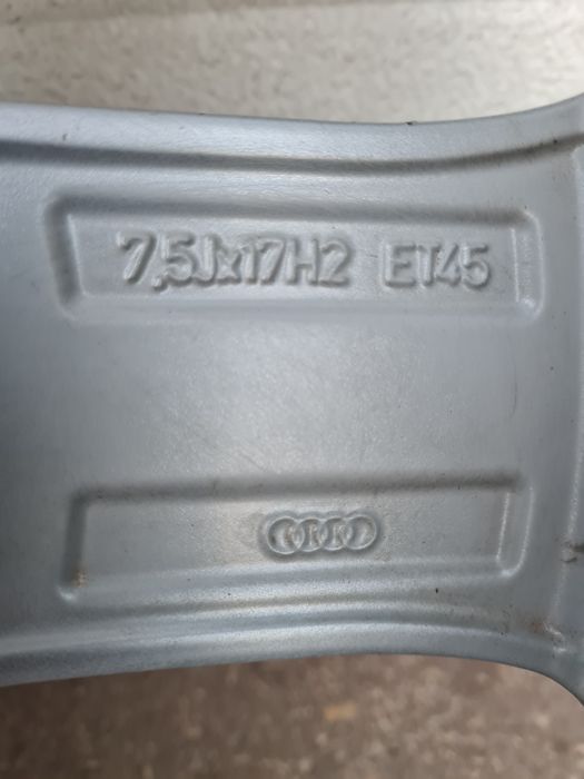 Оригинални джанти за АУДИ AUDI SEAT SKODA VW R17 5x112 ET45 7.5J