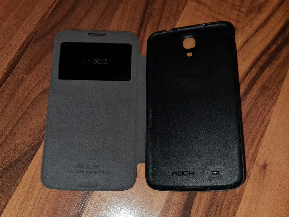 Husa flip originala Rock S View Cover Samsung Galaxy Mega 6.3"
