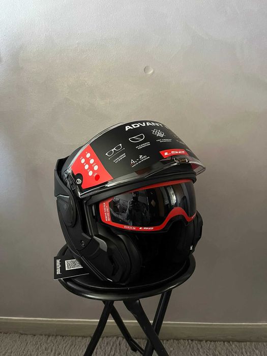 Casca moto filp up ls2 advant II