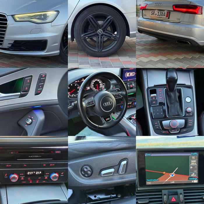 Audi A6 S-Line 2.0 TDI 190 cp 2015 Euro 6 Automat