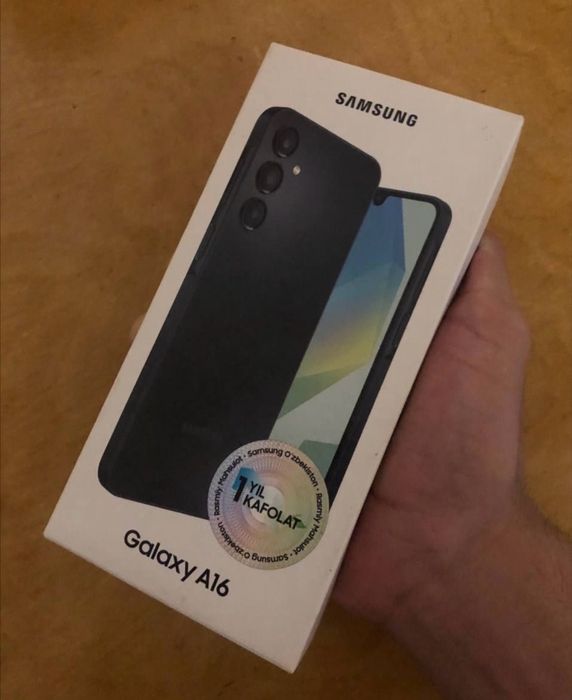 Samsung A16 4/128 yangi 5 kun bo’ldi sim karta qo’yilmagan hali