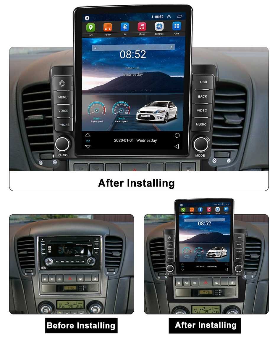 Navigatie KIA Sorento 2002-2011, Tesla,Android, 2+32GB ROM,10inch