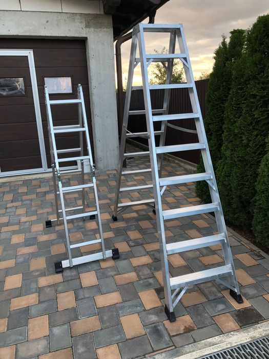 Vând scări de aluminiu
