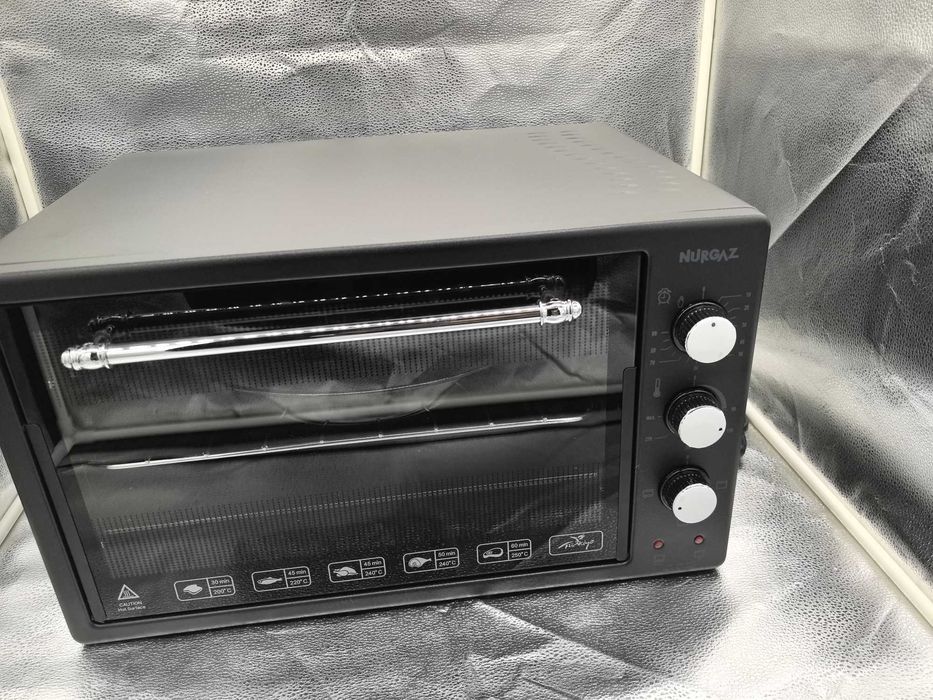 Cuptor electric Nurgaz 36L, 1500W, negru – 349 lei