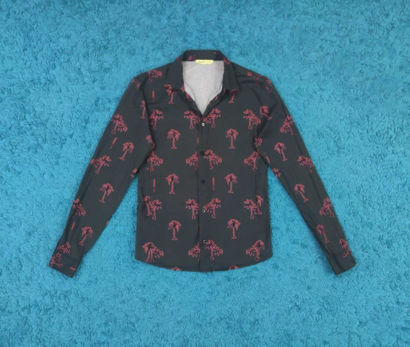 Camasa Versace Jeans Pink Palms