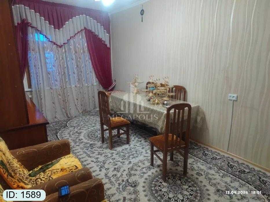 5 mikr jomiy tarafda 4 xona kvartira sotiladi 120 oyga beriladi №1589