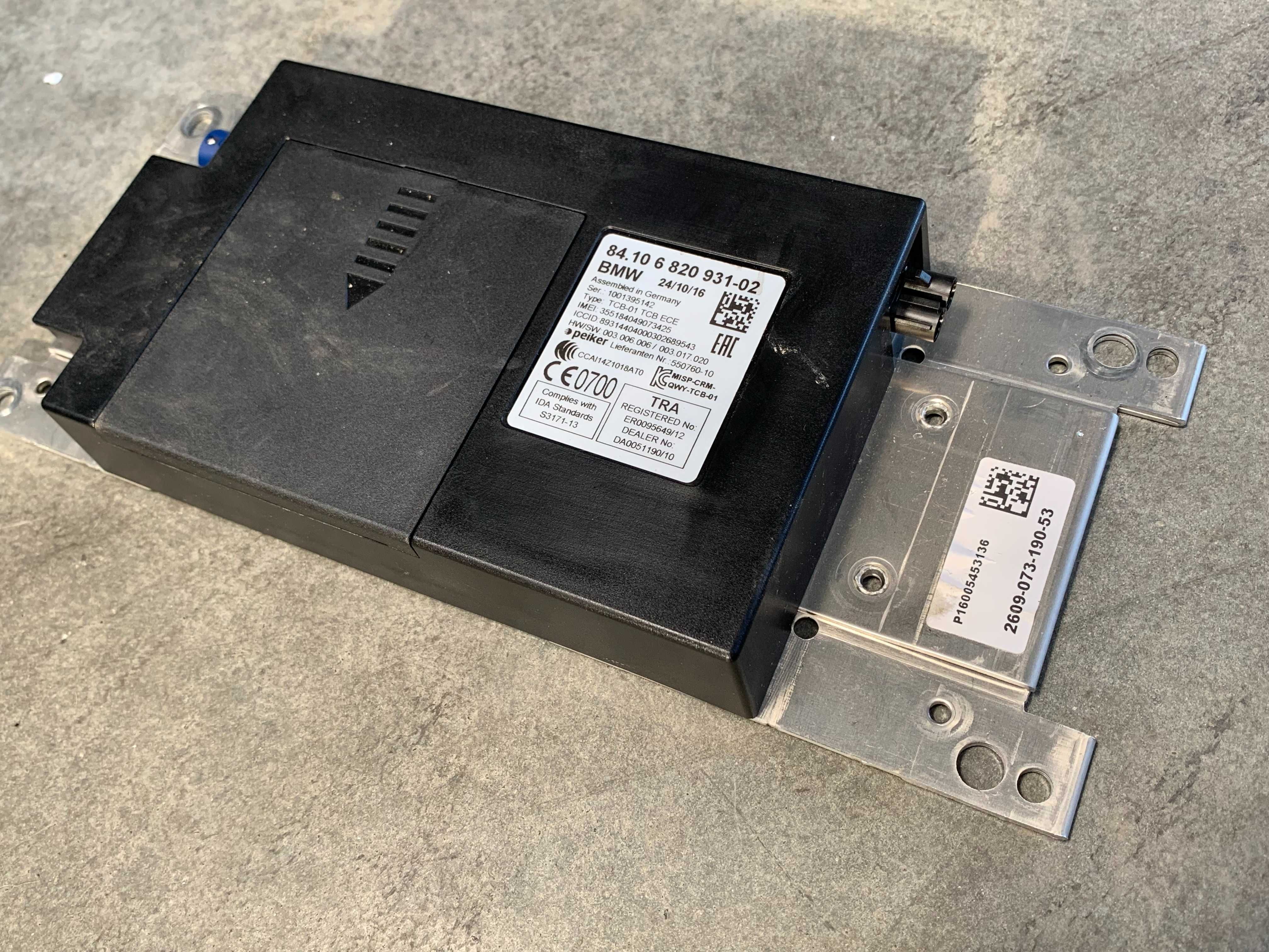 Telematics control unit Bmw seria 3/4/5/6/7 cod 6820931