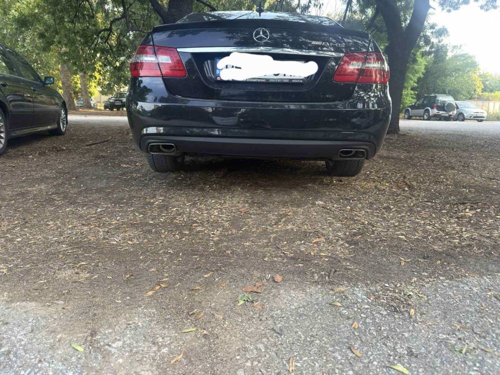 AMG задна броня за мерцедес w212 седан