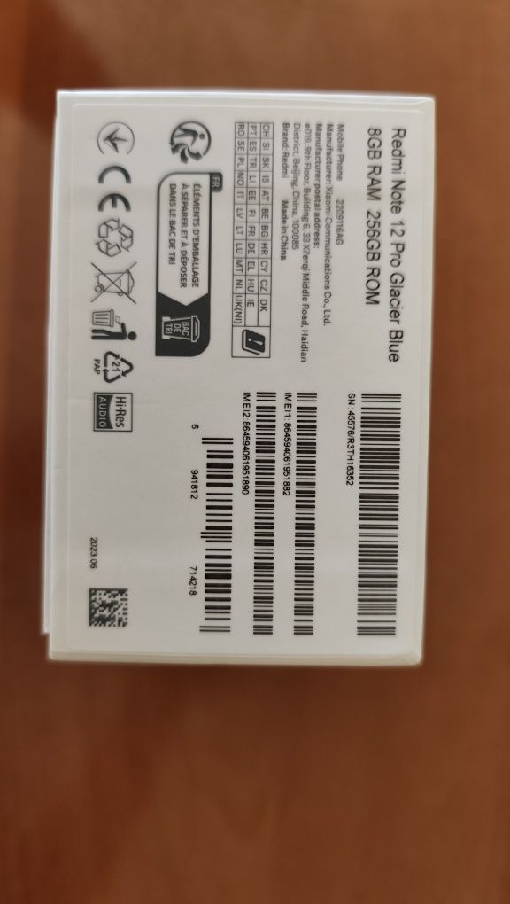 Redmi Note 12 Pro 8/256gb