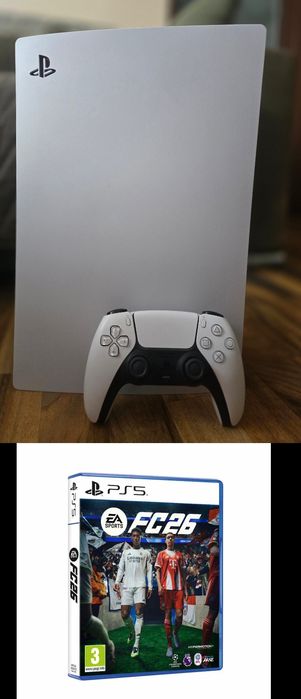 PS5 DIGITAL +controller+FIFA 26