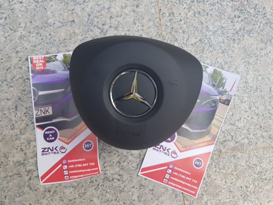 Mercedes Benz W205 coupe berlina kit airbag airbag cortina pasager C E