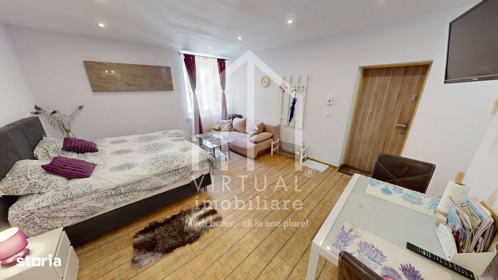 Grasoniera mobilata si utilata, 28mp utili, pretabila regim hotelier