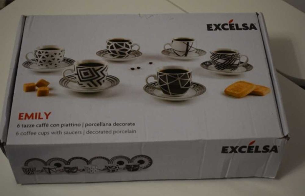 Set cesti de cafea Excelsa din portelan