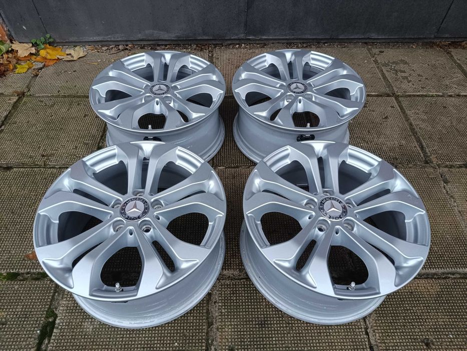 ОРИГИНАЛНИ джанти 17 ' 5x112 МЕРЦЕДЕС / MERCEDES BENZ ET36 7,5J 66,6