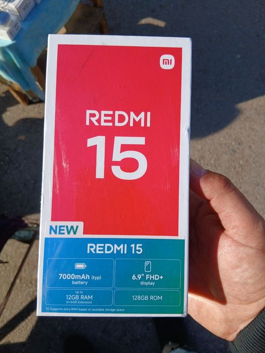 Redmi 15 12-RAM NEW