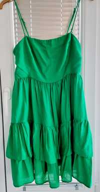 KOTON rochie NOUĂ marime 44 verde cu bretele detasabile vara vacanța