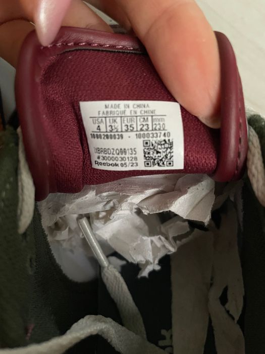 Нови Кожени кецове Reebook, размер 35