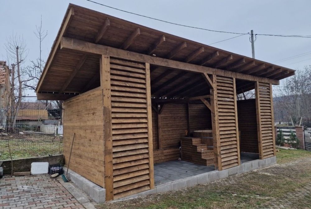 Vand pergole din lemn