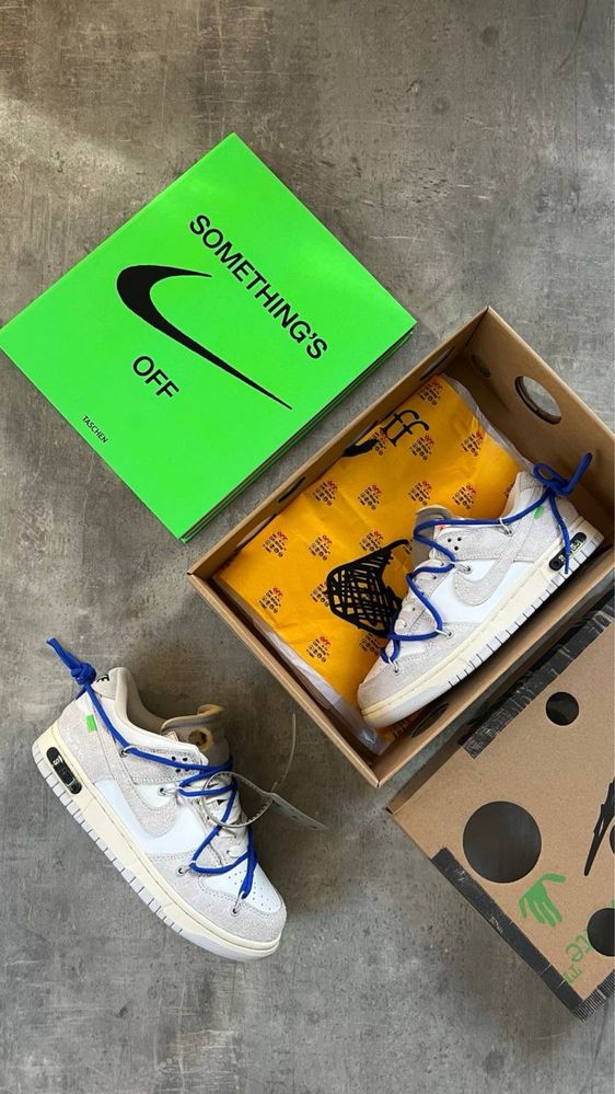 Отново Off White Dunk Low “Lot 32”