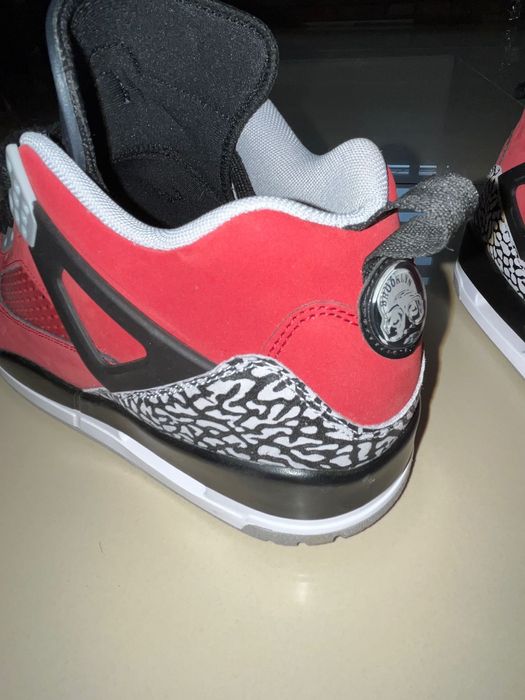 Jordan Spizike Low Red Marimea 45 NEGOCIABIL