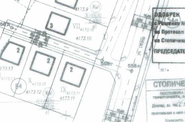 Продава се Парцел в София, Горна баня - 738 кв.м за 404 €/кв.м - Снимка #2