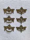 6 ornamente bronz mobila veche acesorii antichitati arta maner vintage