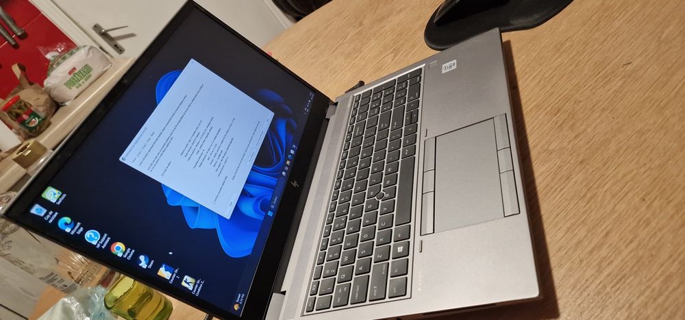 Ocazie Hp zbook Furry g7 i 7 gen 10,rtx 3000 6gb,32gb ram,ssd 1tb