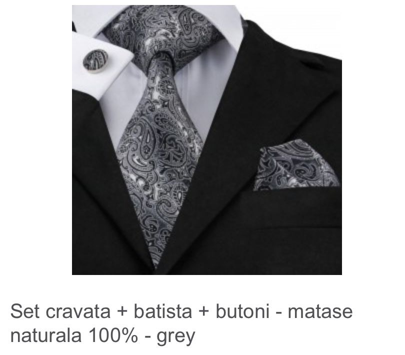 Set cravata , batista , butoni