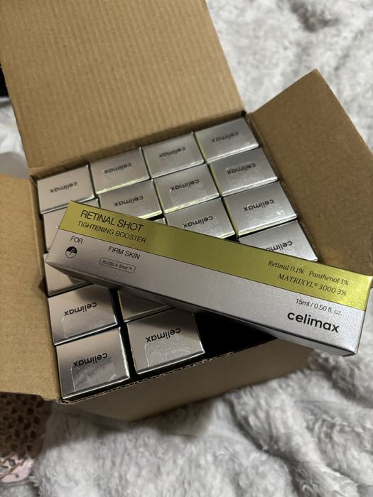 Сыворотка Celimax The Vita-A Retinol Shot Tightening с микроиглами