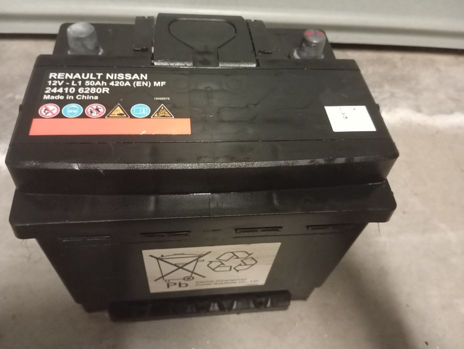 Baterie auto Renault Nissan 50 amperi Smart baterii