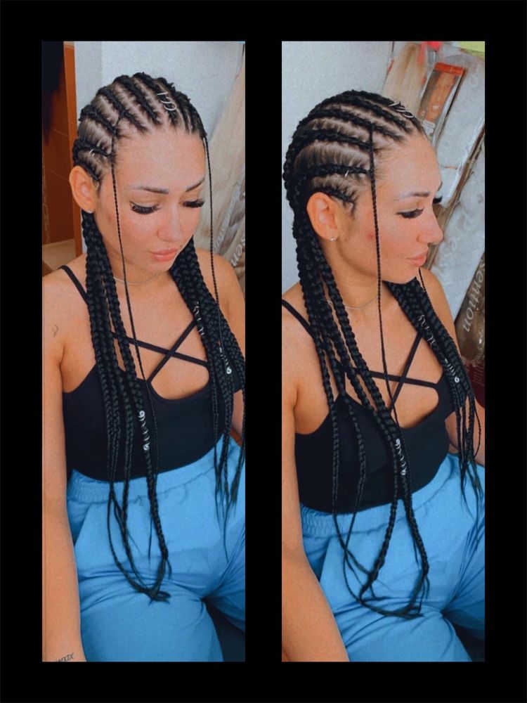 Box braids / codite afro