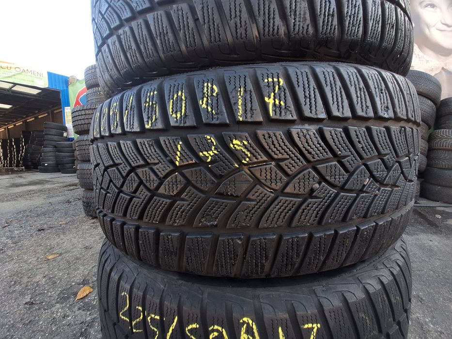 4 anvelope iarna 225/50r17 Goodyear Montaj Gratuit