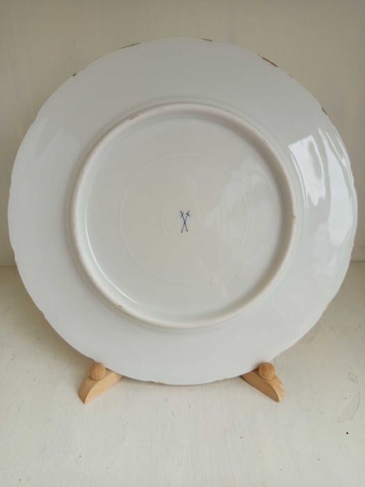 Порцелан чиния Meissen колекционерска Philippe d' Orleans