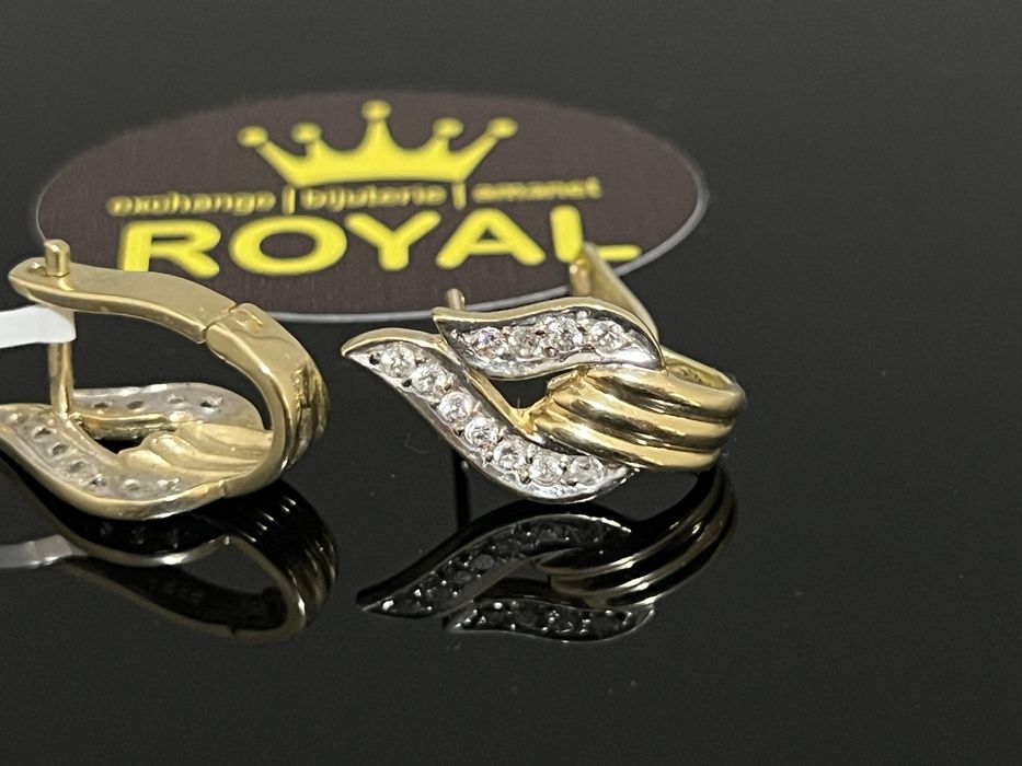 Bijuteria Royal CB : Cercei aur 14k 5,90 grame