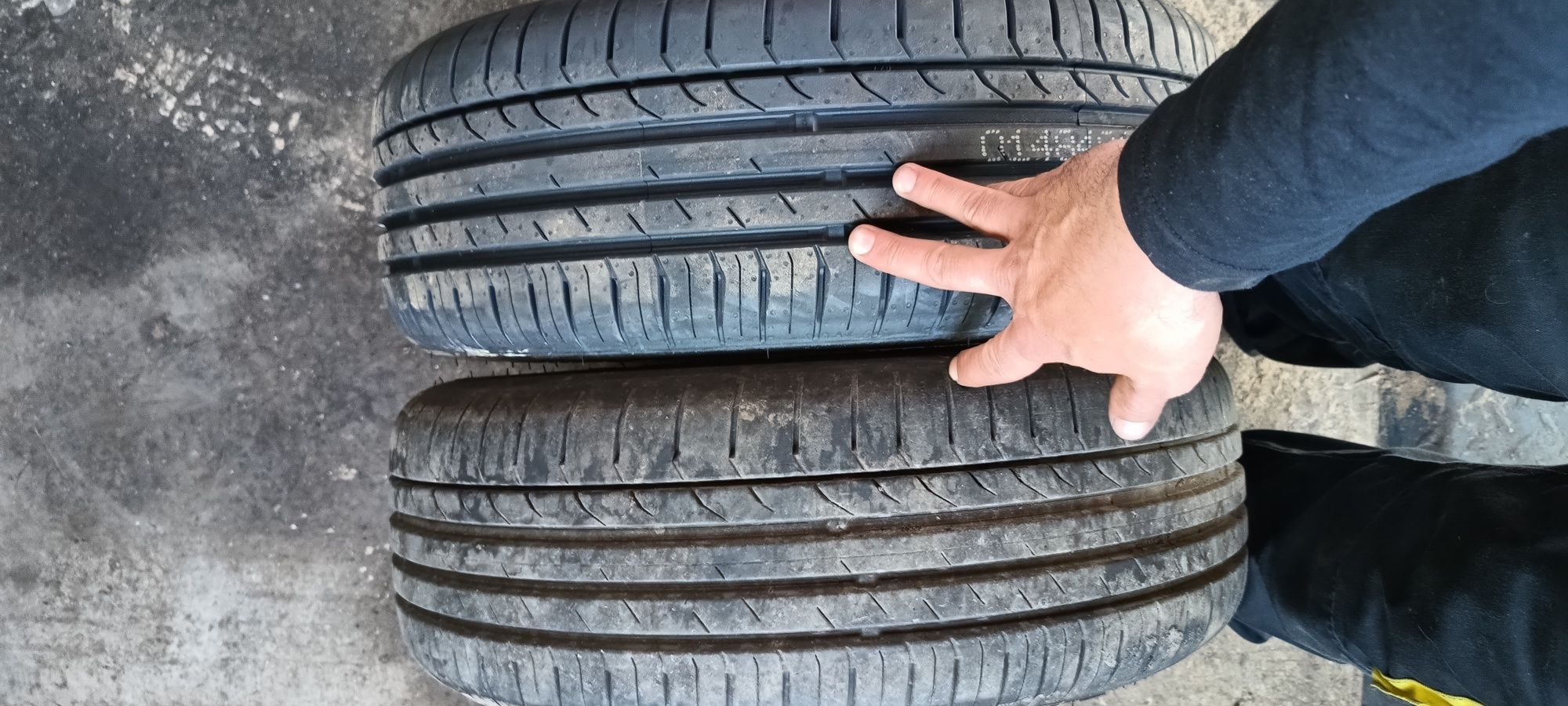 Продавам 4 бр. Летни гуми с джанти 17 ц 205 / 45R 17 -7JX17CH-45 600ле