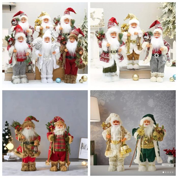 Figurine Mos Crăciun/Mos Nicolae 30 cm