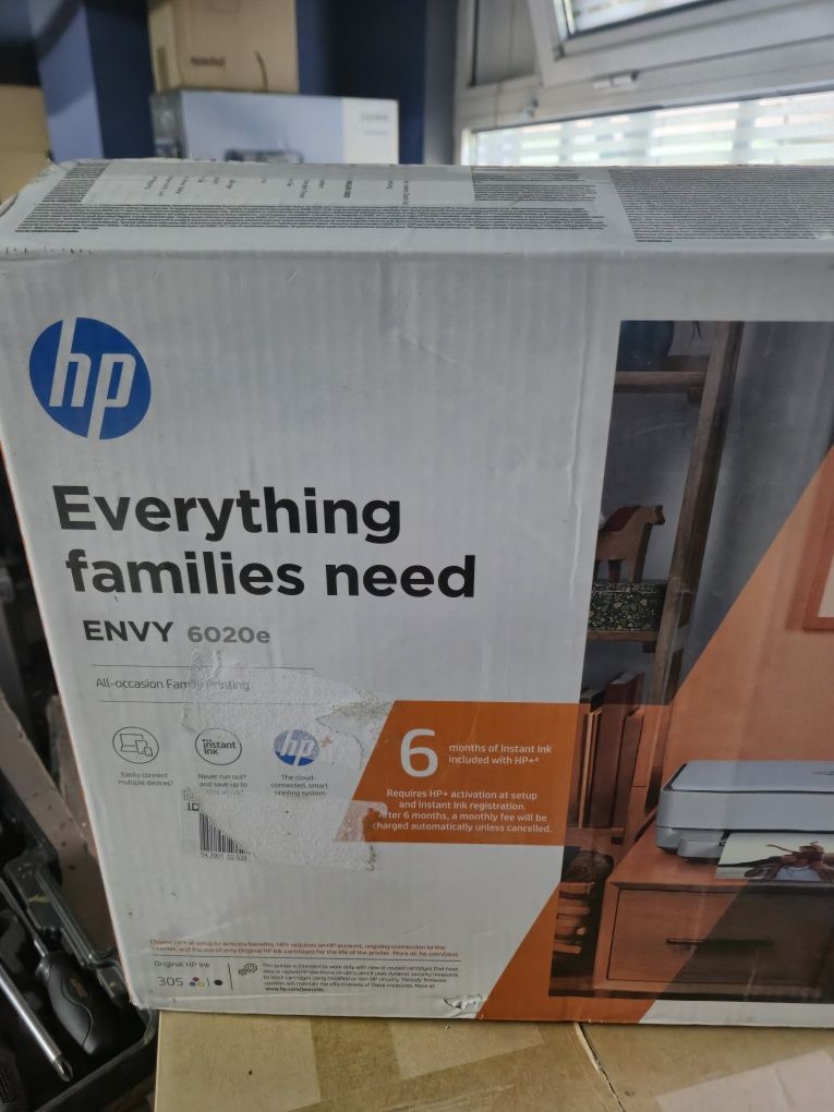 WiFi Многофункционален принтер HP Envy 6032e (принтира, копира, ска