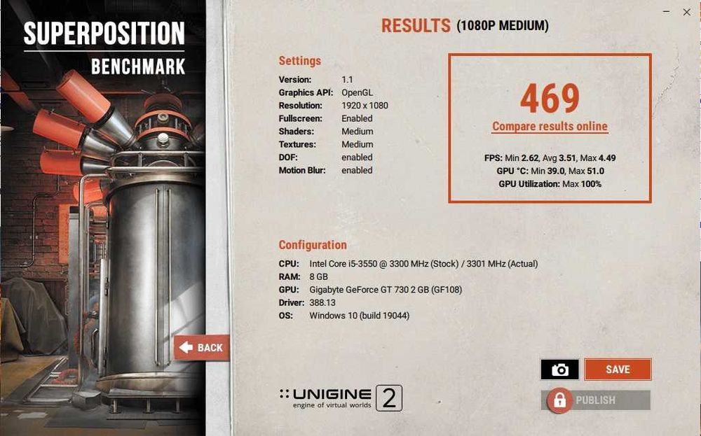 Placa video light gaming Gigabyte GT 730 OC 2G,DDR3