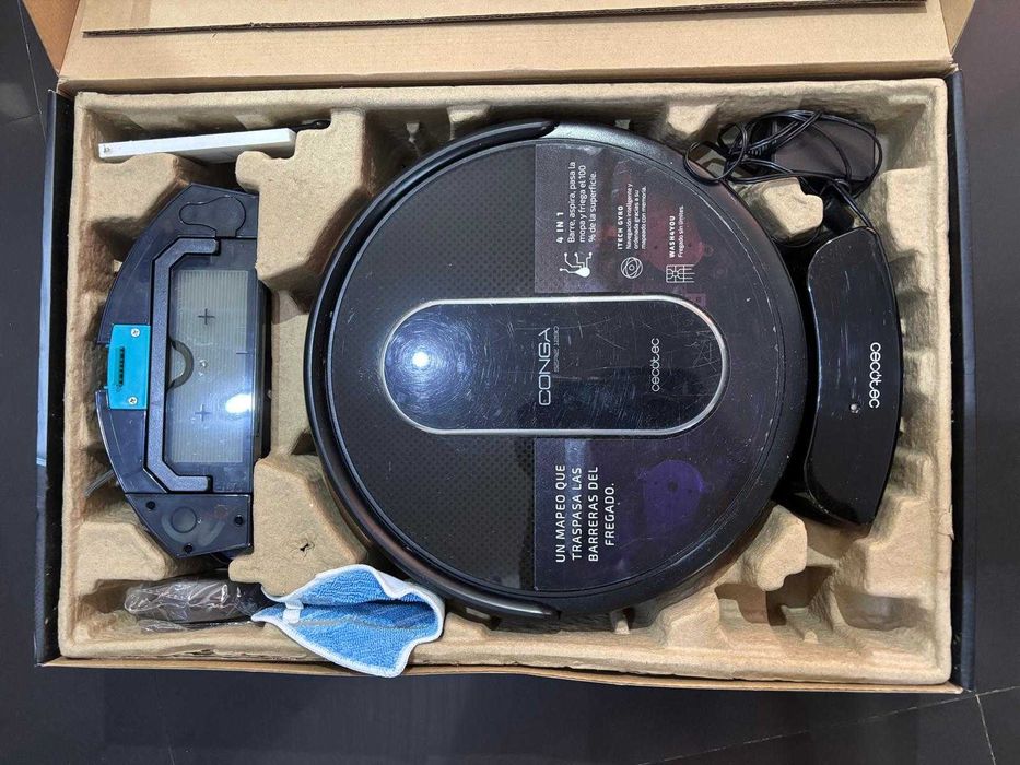 Robot aspirator Conga Serie 1290 – All-in-One