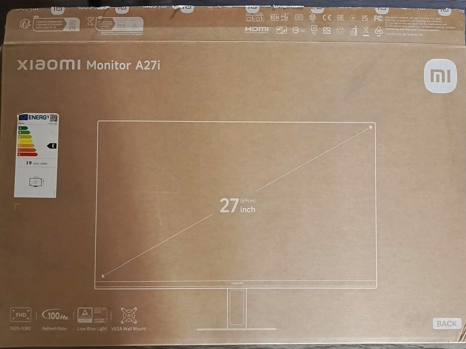 Продается монитор Xiaomi 27"